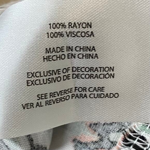 NEW WILDFOX Argyle Tribal Print Flowy Bohemian Shorts Size Large Multicolor - Picture 5 of 5